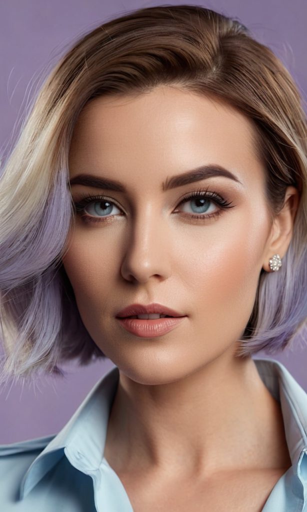 "Platinblonde Kurzhaarfrisuren liegen 2025 voll im Trend. Sie verleihen einen frischen, modernen Look und lassen die Gesichtszüge weicher und jünger wirken. Eine stilvolle Wahl für selbstbewusste Frauen."